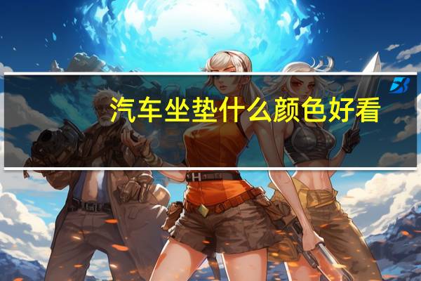 汽车坐垫什么颜色好看