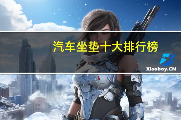 汽车坐垫十大排行榜