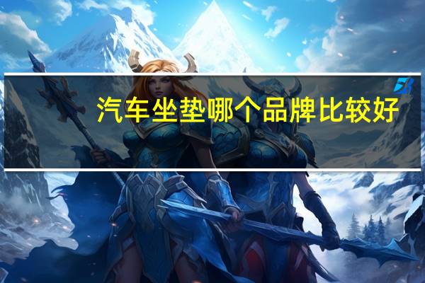 汽车坐垫哪个品牌比较好