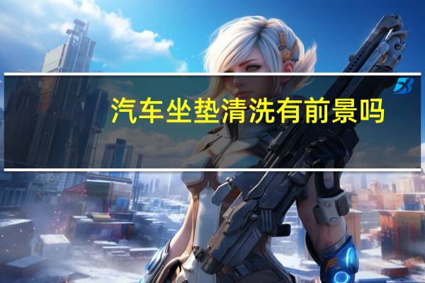 汽车坐垫清洗有前景吗