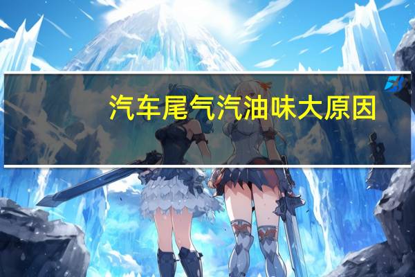 汽车尾气汽油味大原因