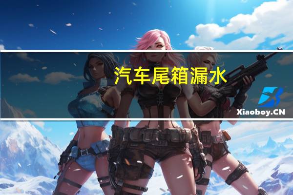 汽车尾箱漏水