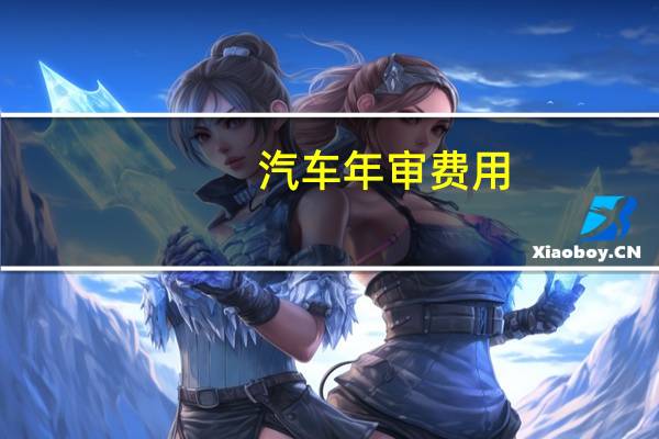 汽车年审费用
