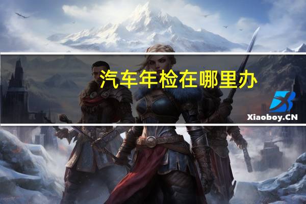 汽车年检在哪里办