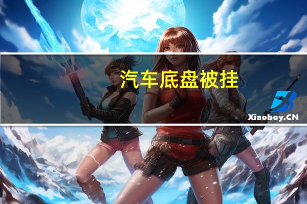 汽车底盘被挂