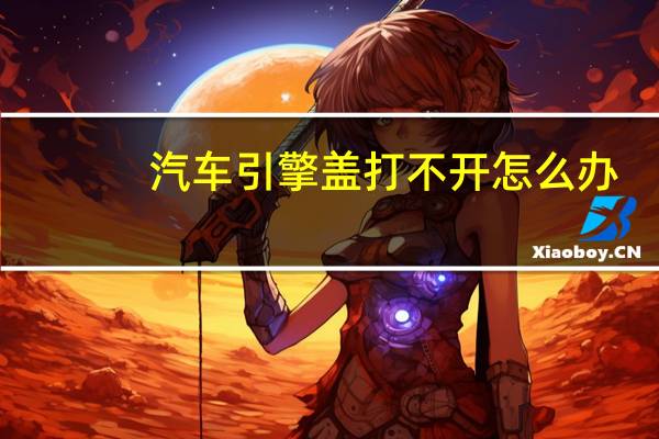 汽车引擎盖打不开怎么办