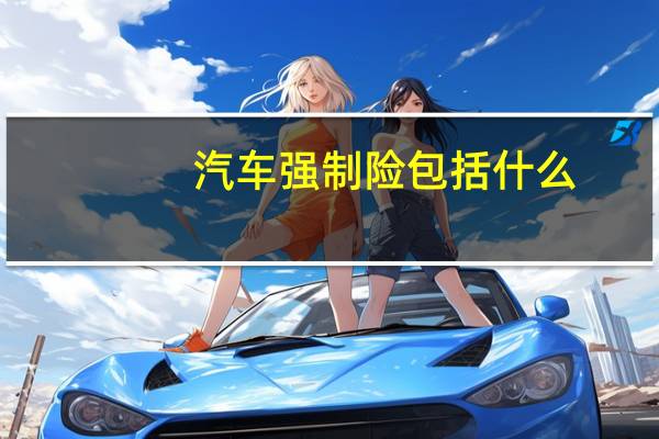 汽车强制险包括什么