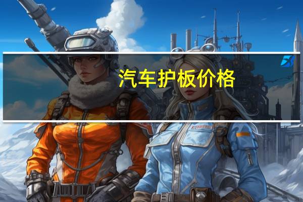 汽车护板价格