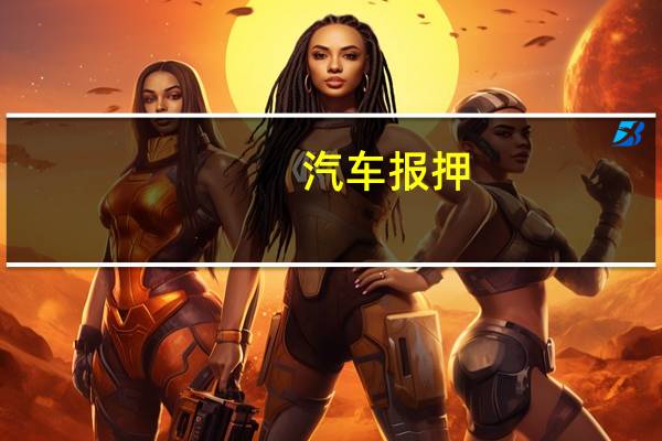 汽车报押