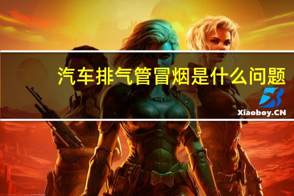 汽车排气管冒烟是什么问题