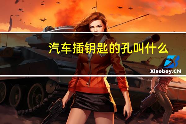 汽车插钥匙的孔叫什么