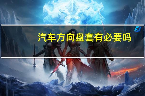 汽车方向盘套有必要吗