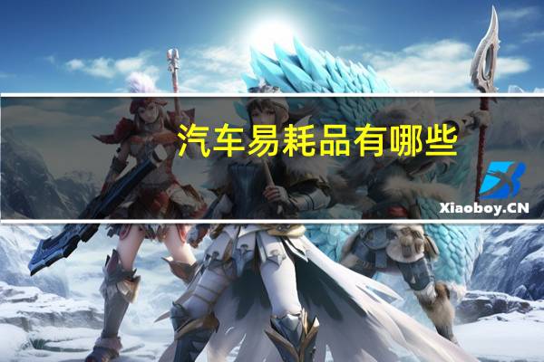 汽车易耗品有哪些