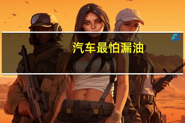 汽车最怕漏油
