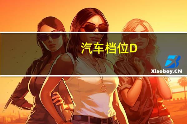 汽车档位D