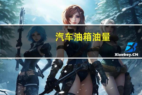 汽车油箱油量