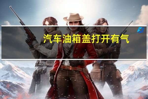 汽车油箱盖打开有气