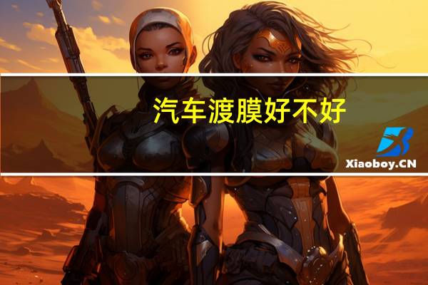 汽车渡膜好不好