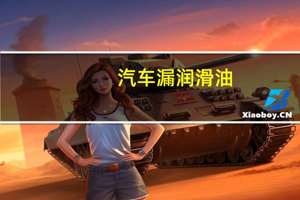 汽车漏润滑油