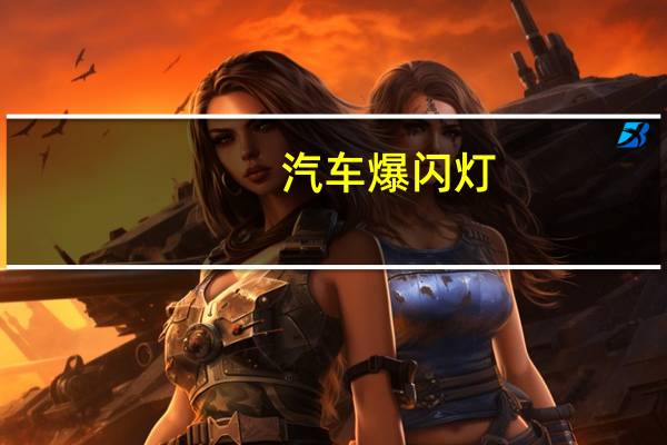 汽车爆闪灯