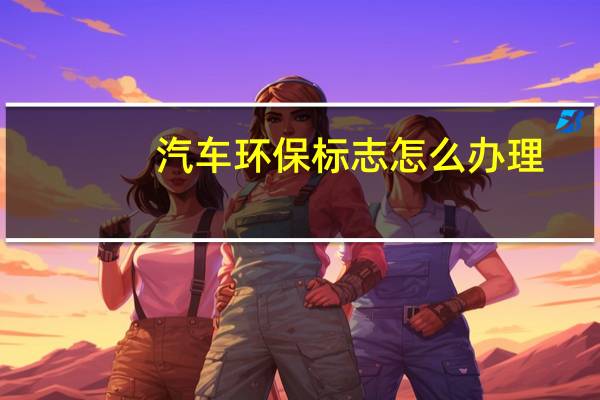 汽车环保标志怎么办理