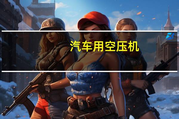 汽车用空压机