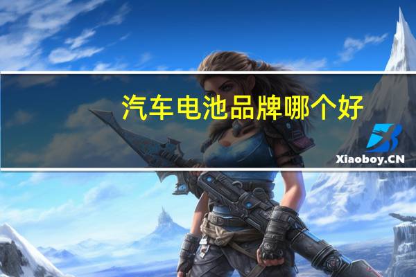汽车电池品牌哪个好