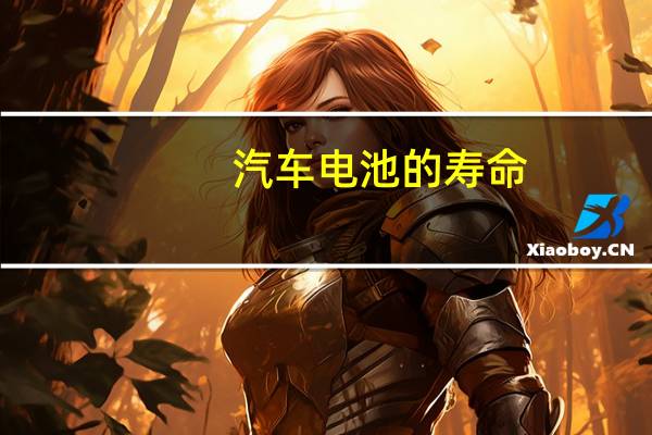 汽车电池的寿命