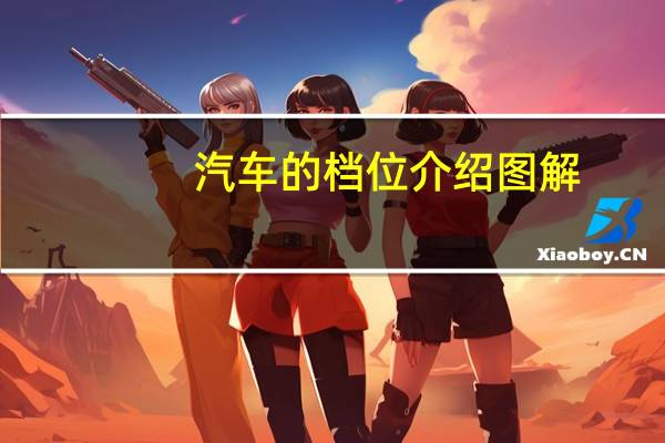 汽车的档位介绍图解