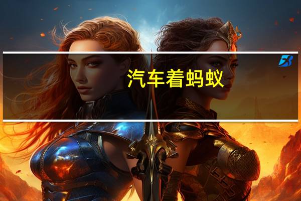 汽车着蚂蚁