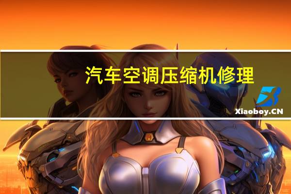 汽车空调压缩机修理