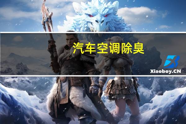 汽车空调除臭