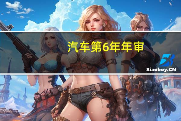汽车第6年年审