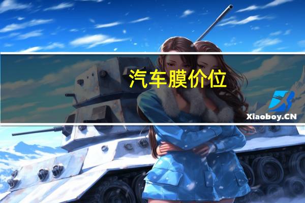 汽车膜价位