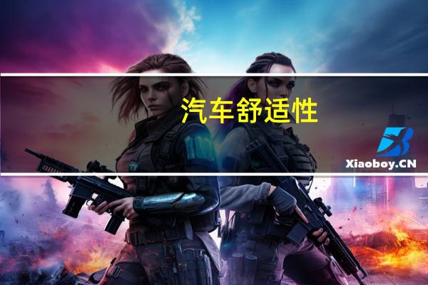 汽车舒适性