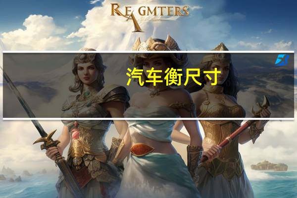 汽车衡尺寸