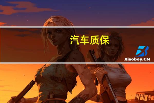汽车质保