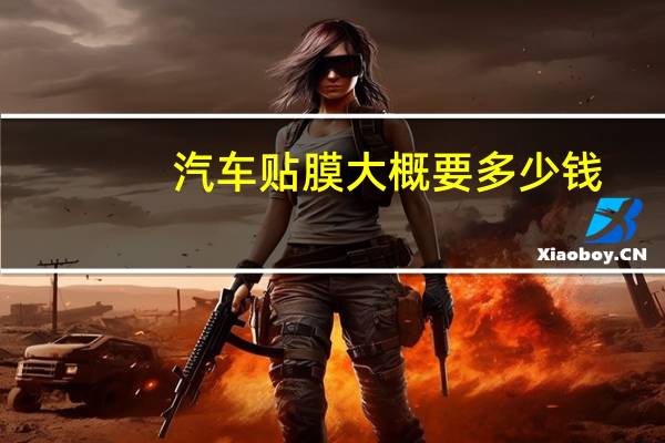 汽车贴膜大概要多少钱