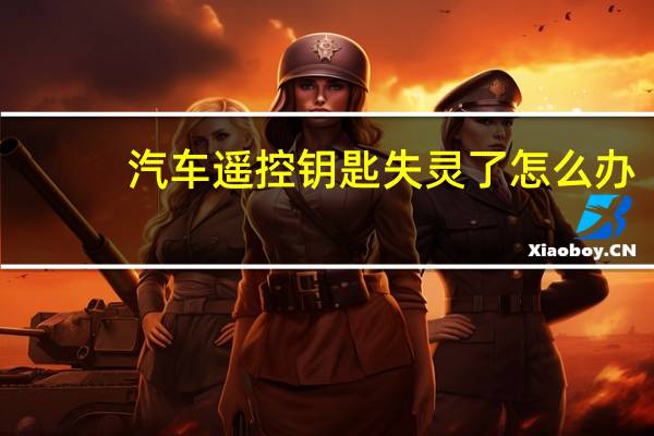 汽车遥控钥匙失灵了怎么办