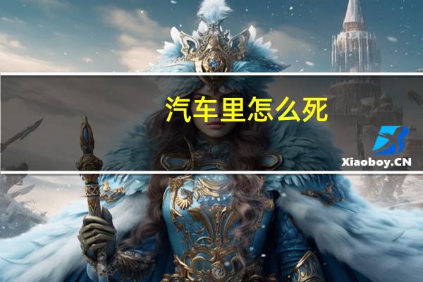 汽车里怎么死