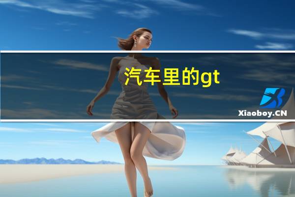 汽车里的gt