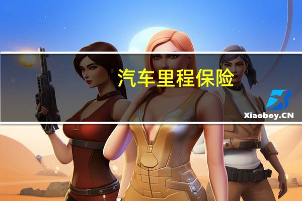 汽车里程保险