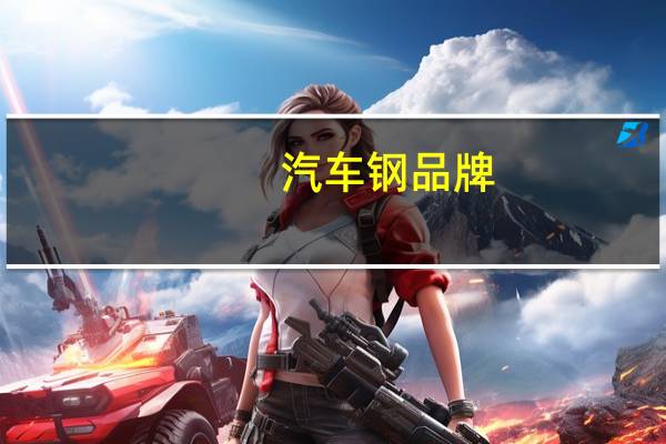 汽车钢品牌