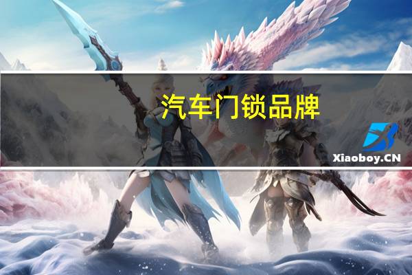 汽车门锁品牌