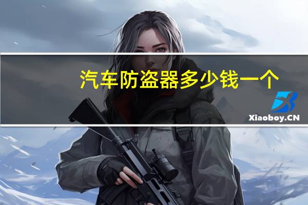 汽车防盗器多少钱一个