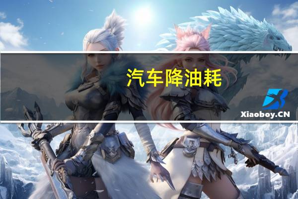 汽车降油耗