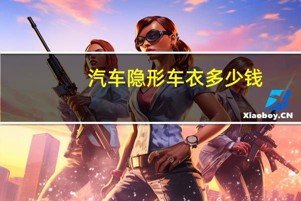 汽车隐形车衣多少钱