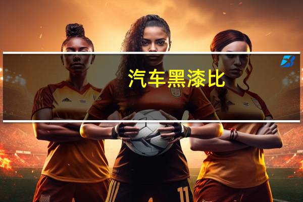汽车黑漆比