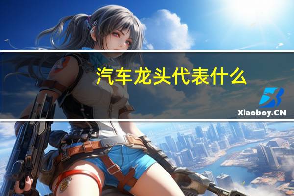 汽车龙头代表什么