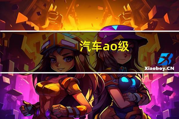 汽车ao级